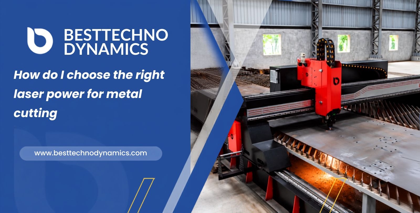 How do I choose the right laser power for metal cutting?
